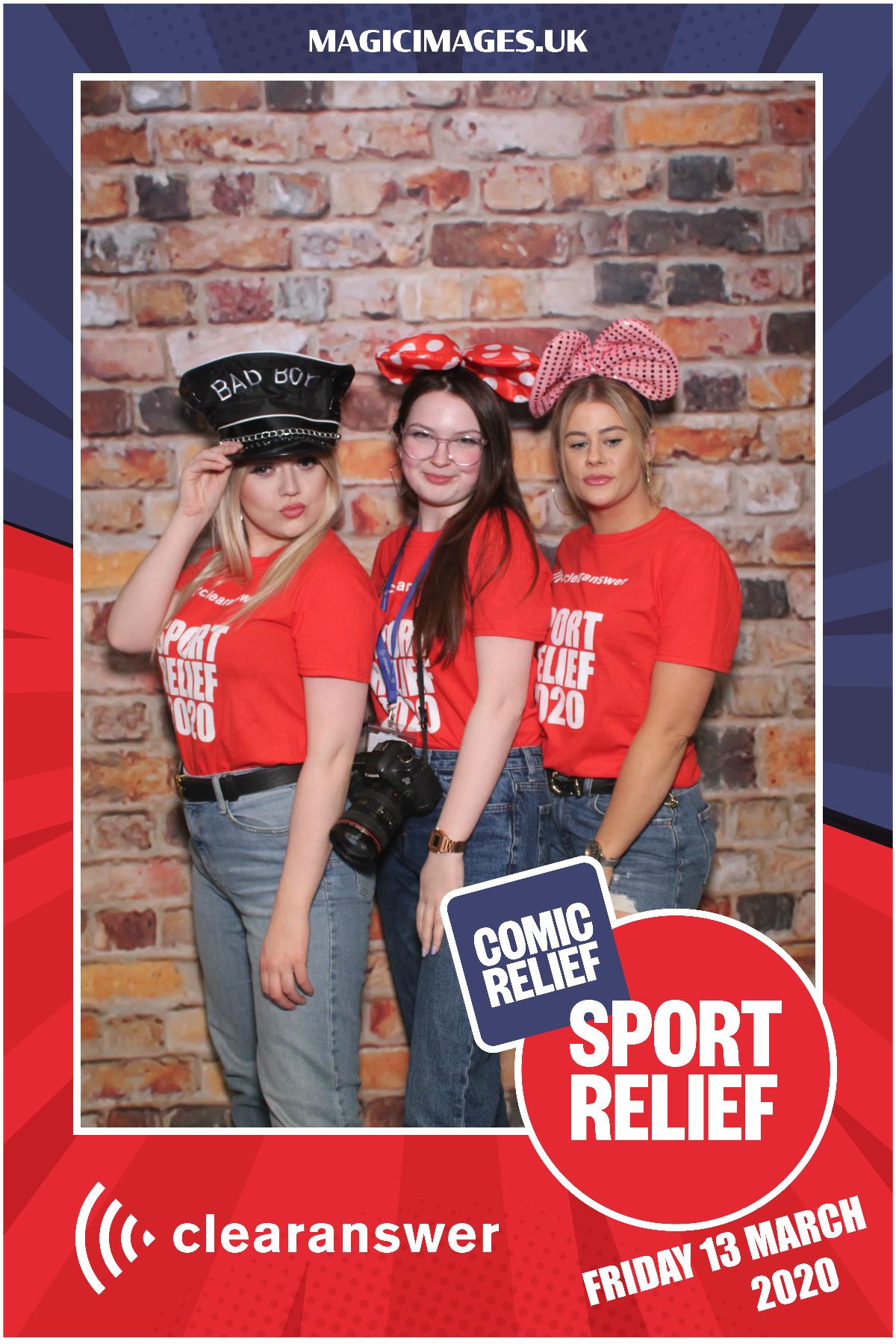 Clear Answer Sport Relief | View more photos from the event at gallery.magicimages.uk/u/MagicImages/Clear-Answer-Sport-Relief